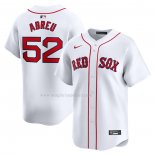 Maglia Baseball Uomo Boston Red Sox Wilyer Abreu Home Limited Bianco