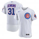 Maglia Baseball Uomo Chicago Cubs Fergie Jenkins Home Autentico Retired Bianco