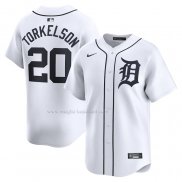 Maglia Baseball Uomo Detroit Tigers Spencer Torkelson Home Limited Bianco