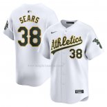 Maglia Baseball Uomo Oakland Athletics Jp Sears Home Limited Bianco