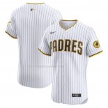 Maglia Baseball Uomo San Diego Padres Home Elite Bianco