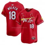 Maglia Baseball Uomo St. Louis Cardinals Jordan Walker 2024 City Connect Limited Rosso