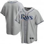 Maglia Baseball Uomo Tampa Bay Rays Road Replica Grigio