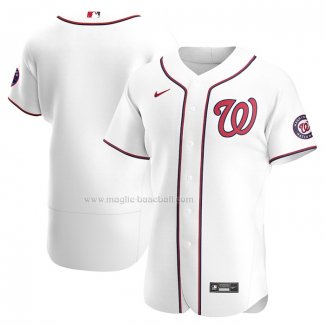 Maglia Baseball Uomo Washington Nationals Home Autentico Bianco