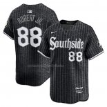 Maglia Baseball Uomo Chicago White Sox Luis Robert Jr. Limited Nero