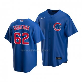 Maglia Baseball Bambino Chicago Cubs Jose Quintana Replica Alternato 2020 Blu