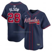 Maglia Baseball Uomo Atlanta Braves Matt Olson Alternato Limited Blu