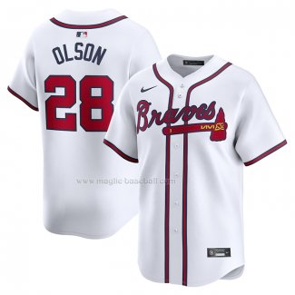 Maglia Baseball Uomo Atlanta Braves Matt Olson Home Limited Bianco