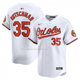 Maglia Baseball Uomo Baltimore Orioles Adley Rutschman Home Limited Bianco