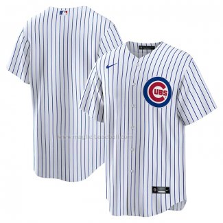 Maglia Baseball Uomo Chicago Cubs Home Replica Bianco