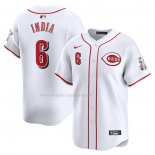 Maglia Baseball Uomo Cincinnati Reds Jonathan India Home Limited Bianco