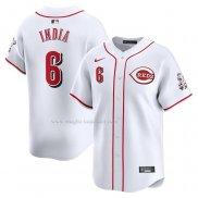 Maglia Baseball Uomo Cincinnati Reds Jonathan India Home Limited Bianco