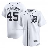 Maglia Baseball Uomo Detroit Tigers Jack Flaherty Home Limited Bianco