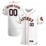 Maglia Baseball Uomo Houston Astros Pick-A-player Retired Roster Home Autentico Bianco