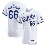 Maglia Baseball Uomo Kansas City Royals James Macarthur Home Elite Bianco