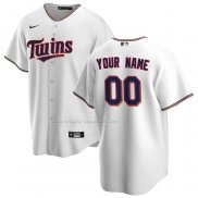 Maglia Baseball Uomo Minnesota Twins Home Replica Personalizzate Bianco