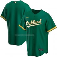 Maglia Baseball Uomo Oakland Athletics Alternato Replica Verde