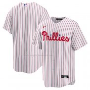 Maglia Baseball Uomo Philadelphia Phillies Home Replica Bianco