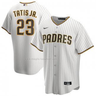 Maglia Baseball Uomo San Diego Padres Fernando Tatis JR. Alternato Replica Bianco