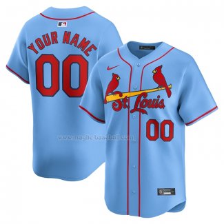 Maglia Baseball Uomo St. Louis Cardinals Alternato Replica Blu