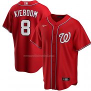 Maglia Baseball Uomo Washington Nationals Carter Kieboom Alternato Replica Rosso