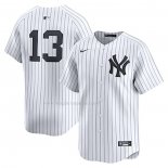 Maglia Baseball Uomo New York Yankees Jazz Chisholm Jr. Home Limited Bianco