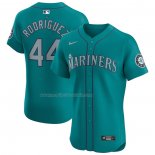 Maglia Baseball Uomo Seattle Mariners Julio Rodriguez Alternato Elite Verde