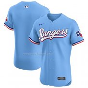 Maglia Baseball Uomo Texas Rangers Alternato Home Elite Blu