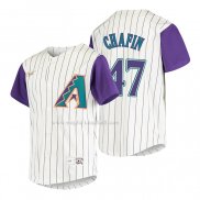 Maglia Baseball Bambino Arizona Diamondbacks Andrew Chafin Cooperstown Collection Alternato Crema