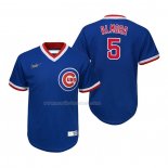 Maglia Baseball Bambino Chicago Cubs Albert Almora JR. Cooperstown Collection Road Blu