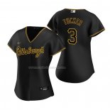 Maglia Baseball Donna Pittsburgh Pirates Cole Tucker Alternato Replica Nero