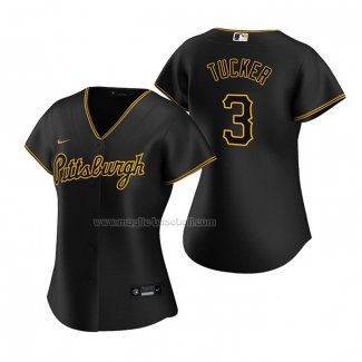 Maglia Baseball Donna Pittsburgh Pirates Cole Tucker Alternato Replica Nero