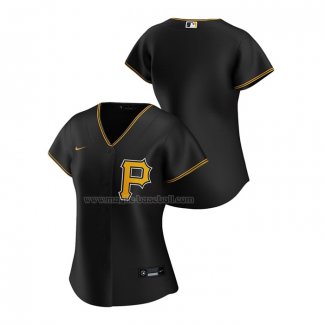 Maglia Baseball Donna Pittsburgh Pirates Replica Alternato 2020 Nero