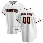 Maglia Baseball Uomo Arizona Diamondbacks Home Replica Personalizzate Bianco