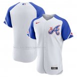 Maglia Baseball Uomo Atlanta Braves 2023 City Connect Autentico Bianco