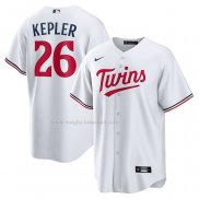 Maglia Baseball Uomo Minnesota Twins Max Kepler Replica Home Bianco