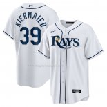 Maglia Baseball Uomo Tampa Bay Rays Kevin Kiermaier Home Replica Bianco