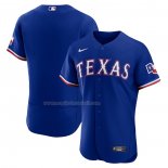 Maglia Baseball Uomo Texas Rangers Alternato Autentico Blu