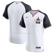 Maglia Baseball Uomo Washington Nationals Alternato Elite Bianco