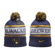 Berretti Milwaukee Brewers Stripe Peak Blu