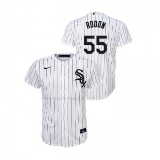 Maglia Baseball Bambino Chicago White Sox Carlos Rodon Replica Home Bianco