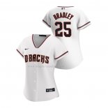 Maglia Baseball Donna Arizona Diamondbacks Archie Bradley Replica Home 2020 Bianco