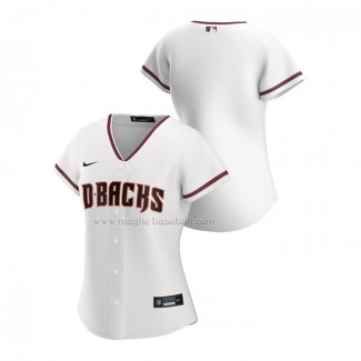 Maglia Baseball Donna Arizona Diamondbacks Replica Home 2020 Bianco