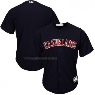 Maglia Baseball Uomo Cleveland Indians Big & Tall Replica Blu