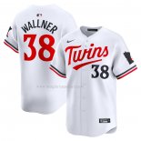 Maglia Baseball Uomo Minnesota Twins Matt Wallner Home Limited Bianco