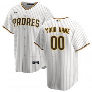 Maglia Baseball Uomo San Diego Padres Home Replica Personalizzate Bianco