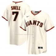 Maglia Baseball Uomo San Francisco Giants Blake Snell Home Replica Crema