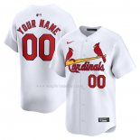 Maglia Baseball Uomo St. Louis Cardinals Home Limited Personalizzate Bianco