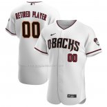 Maglia Baseball Uomo Arizona Diamondbacks Pick-A-player Retired Roster Home Autentico Bianco