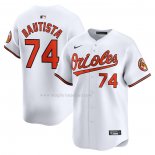 Maglia Baseball Uomo Baltimore Orioles Felix Bautista Home Limited Bianco